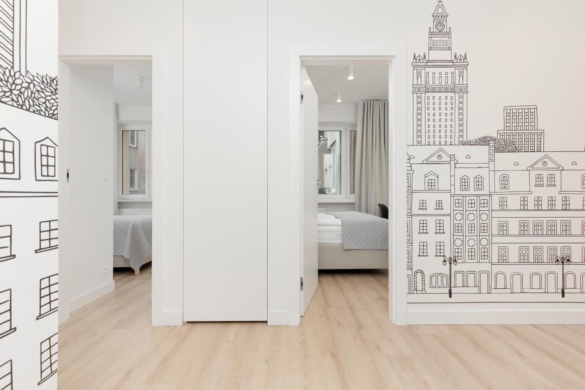 Amazing Spacious Apartments In Warsaw City Center By Noclegi Renters Екстериор снимка