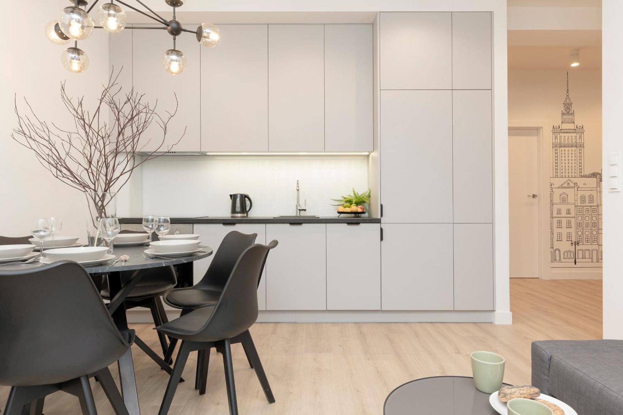 Amazing Spacious Apartments In Warsaw City Center By Noclegi Renters Екстериор снимка